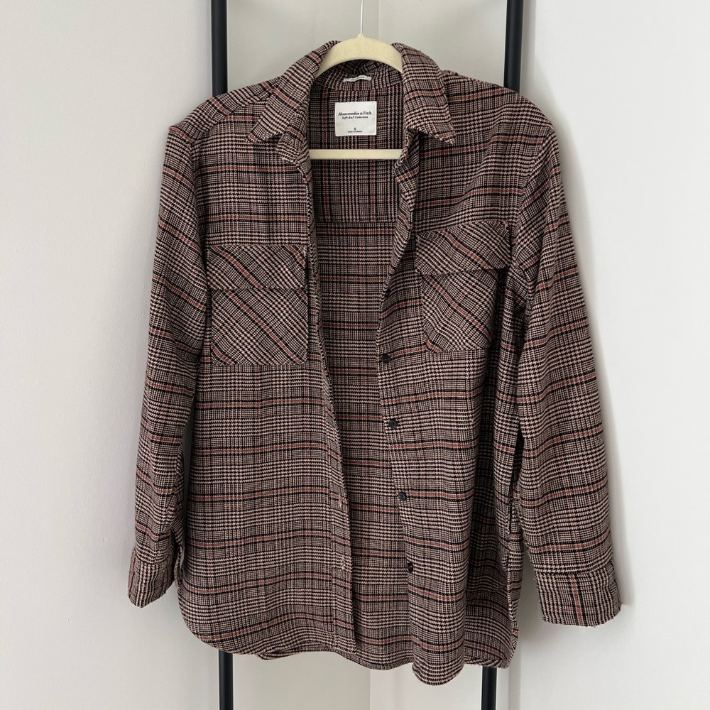 Abercrombie oversized shacket